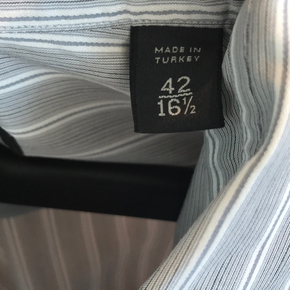 Z zegna shirt stripe grey white - Picture 4 of 7